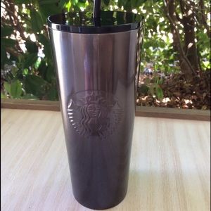 NWT Starbucks Black Ombre Metal Tumbler.
